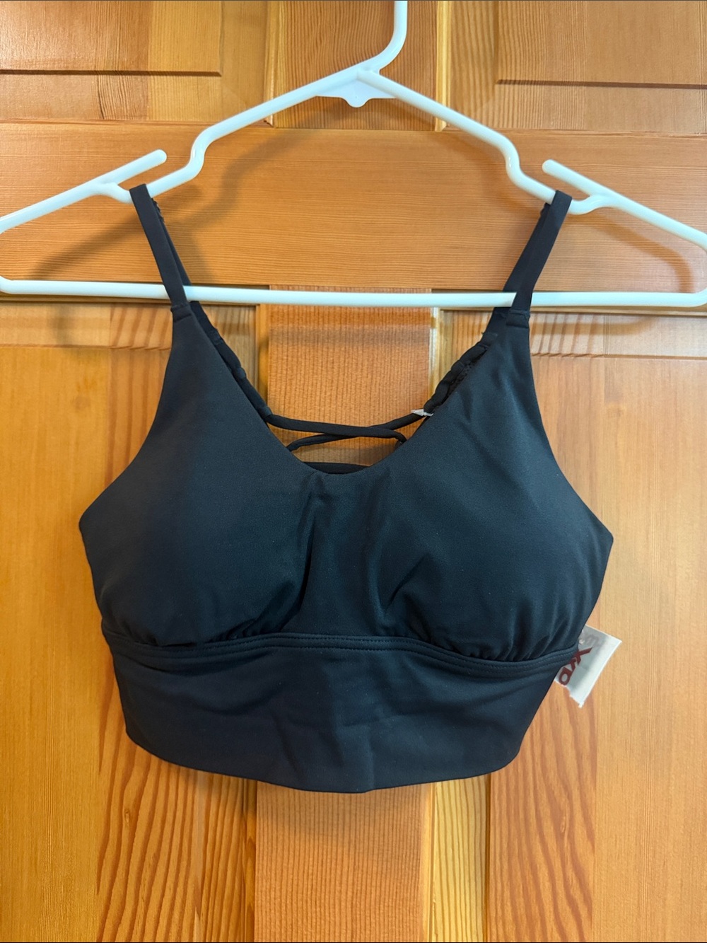 Offline by AerieBlack Strappy-Back Sports Bralette